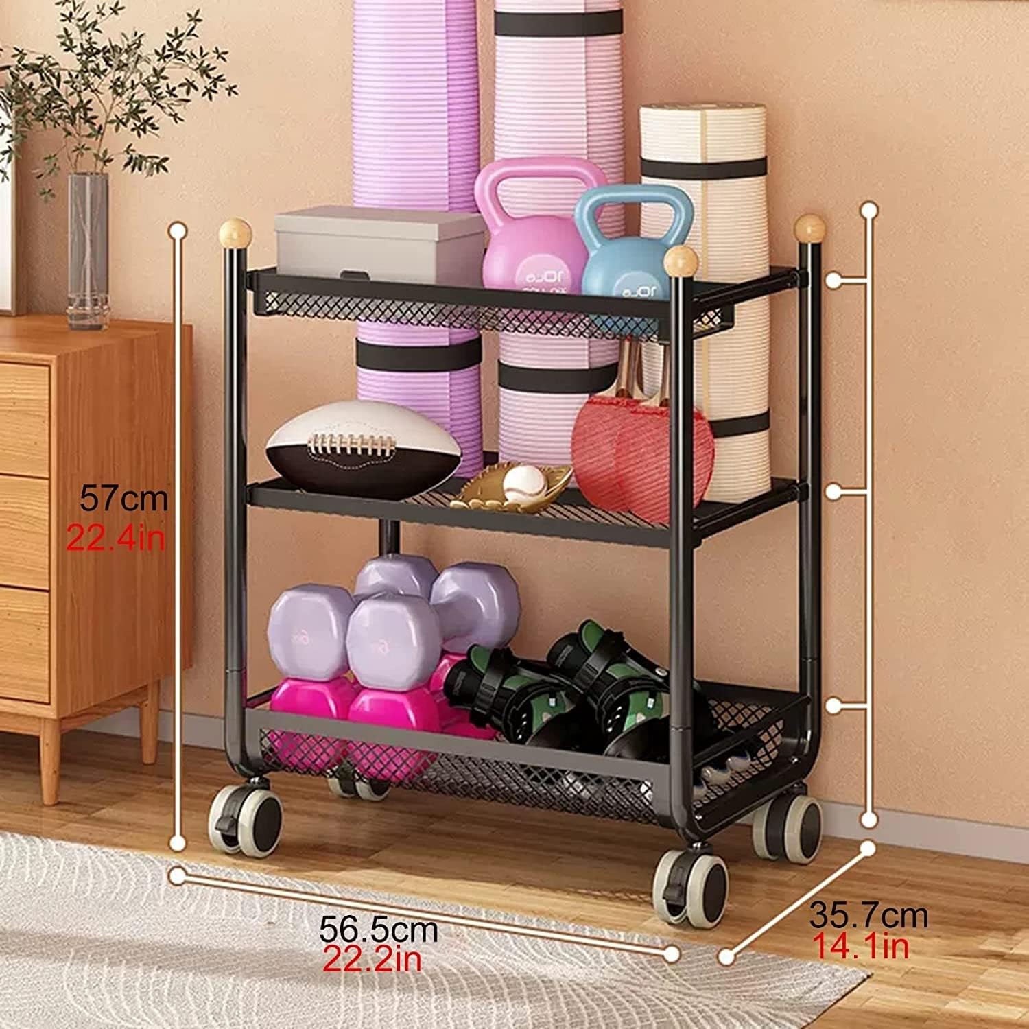 Amazon.co.jp: ヨガマット ストレージラック ヨガマット収納ラック